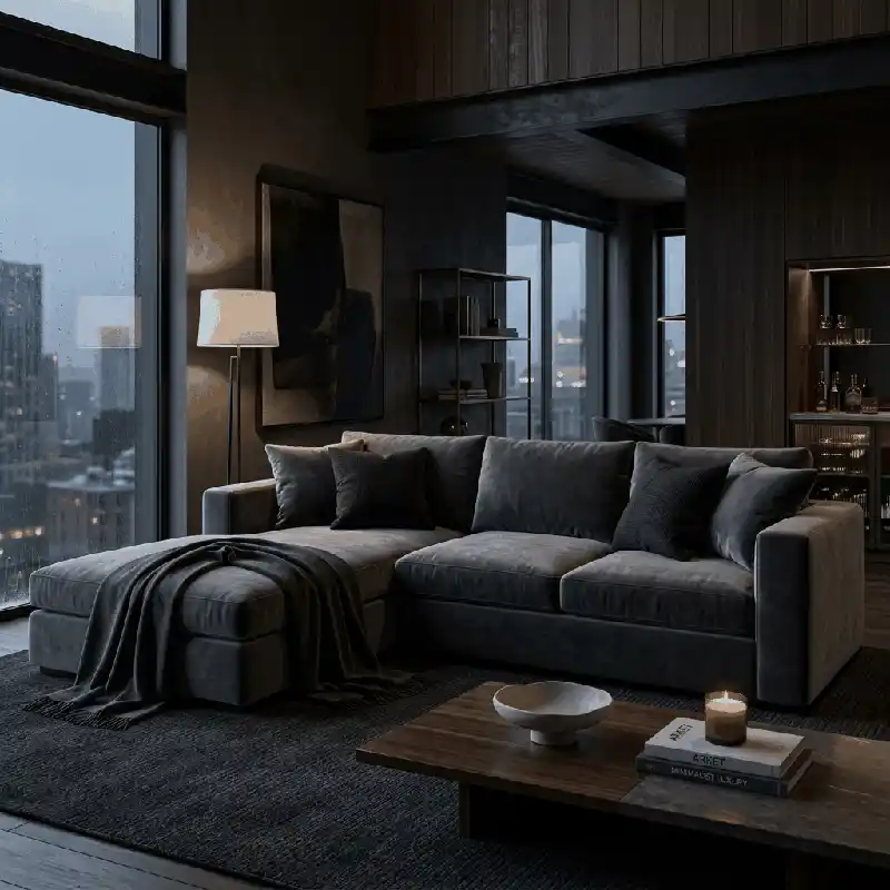 Luxury L-Shaped Sofa